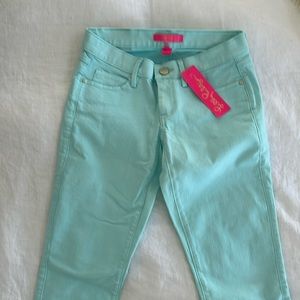 Lily Pulitzer whisper blue jeans